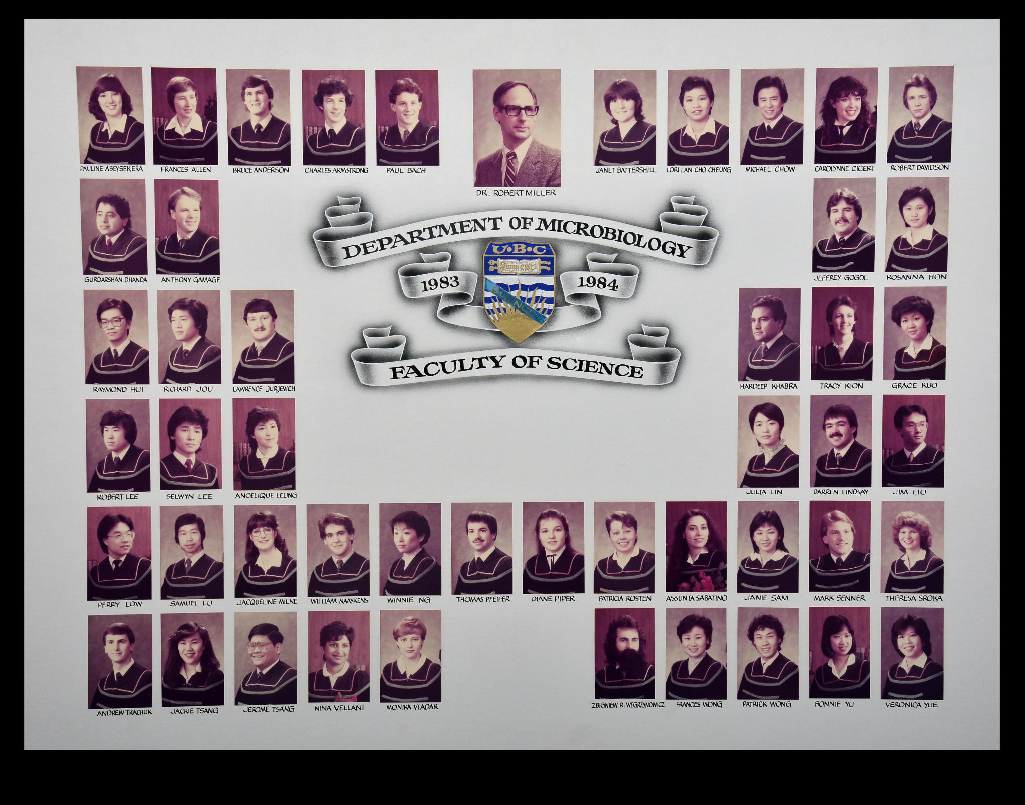 Graduating Class of 1983-1984