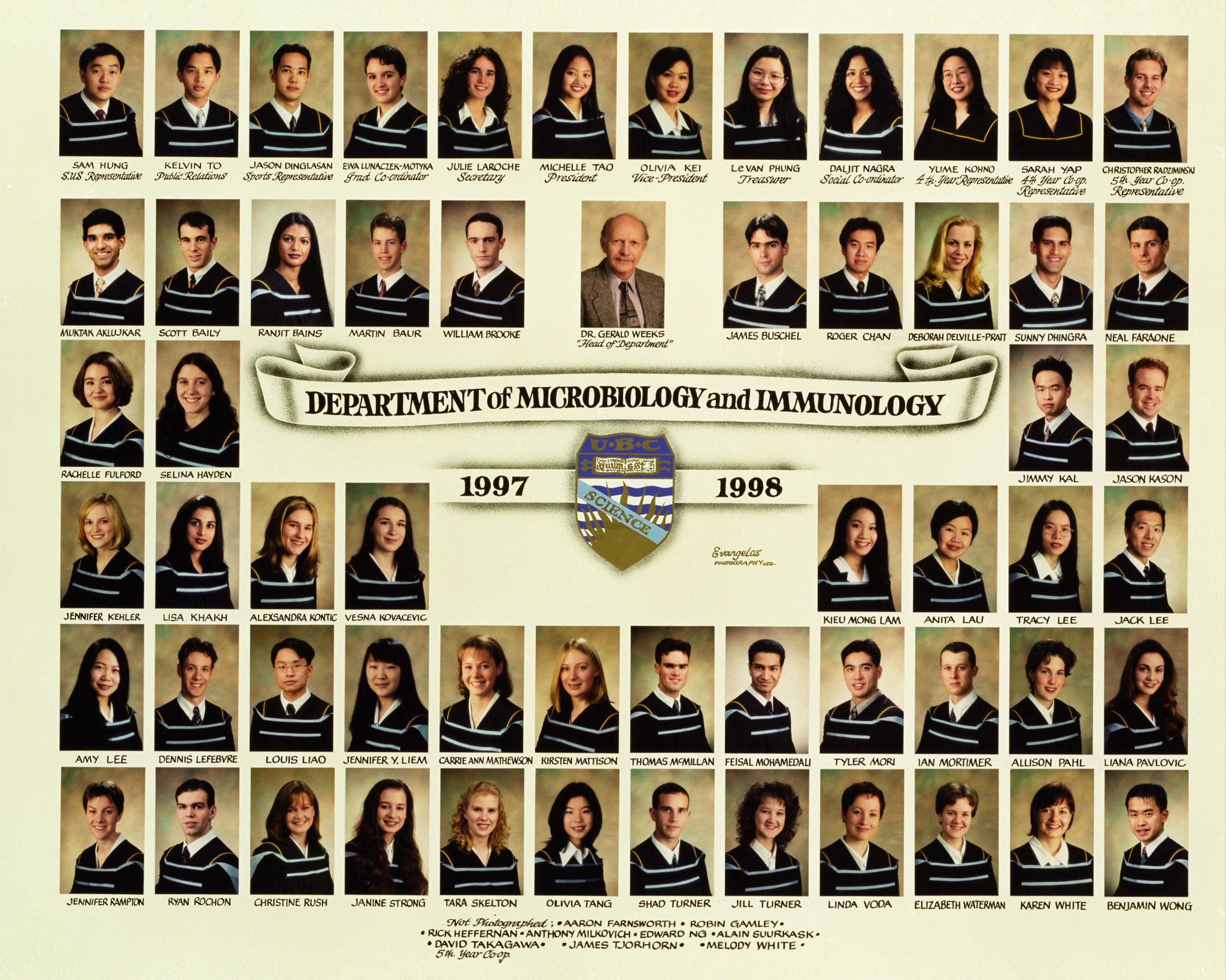 Graduating Class of 1997-1998
